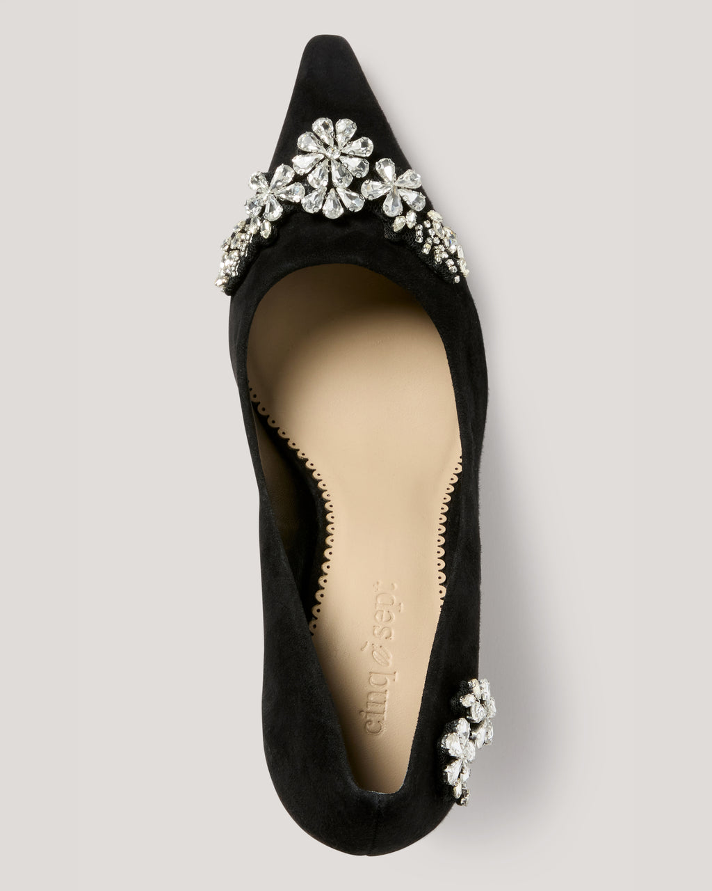 Jodie Crystal Applique Pump