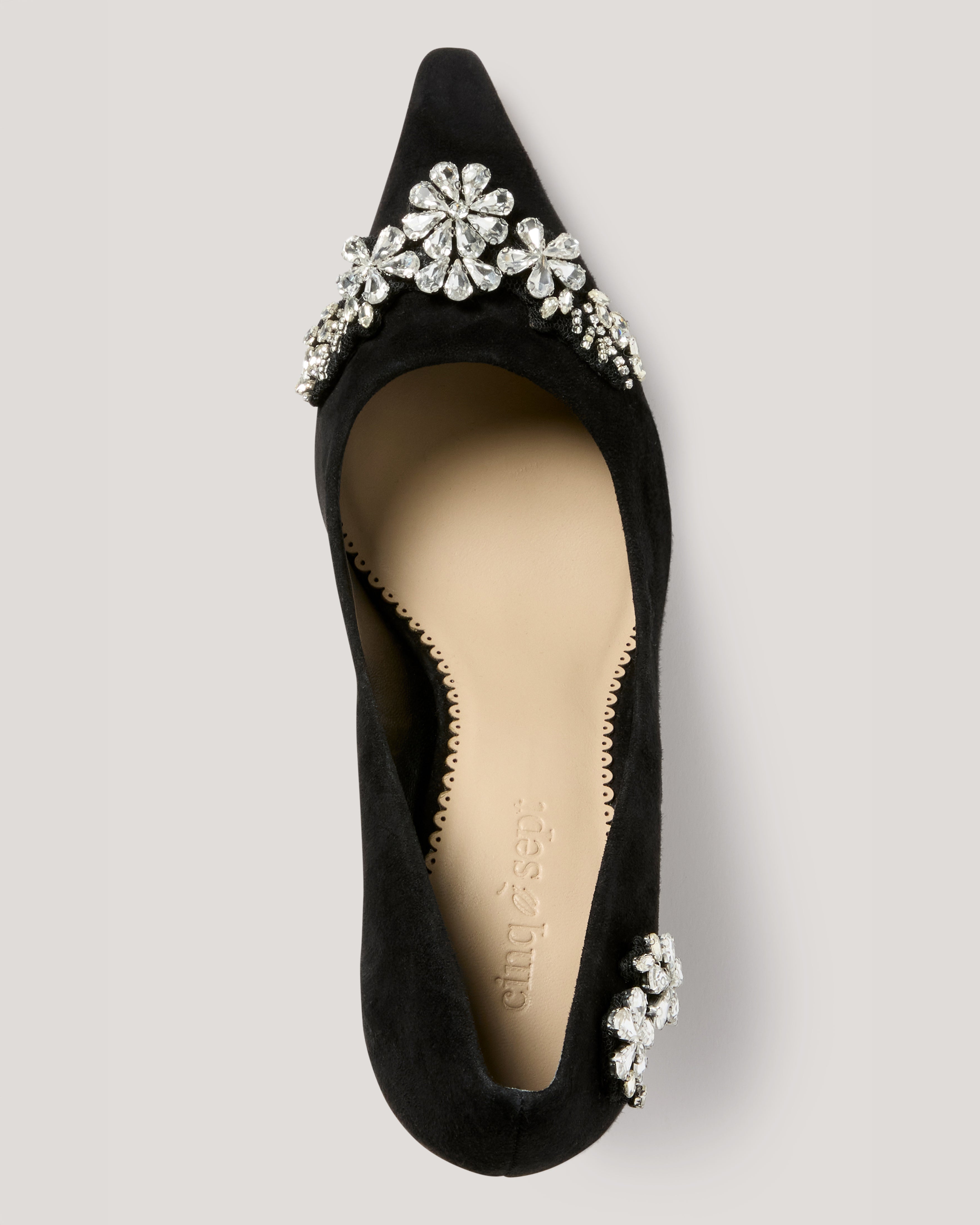 Jodie Crystal Applique Pump