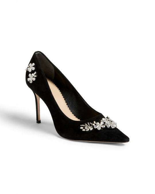 Jodie Crystal Applique Pump