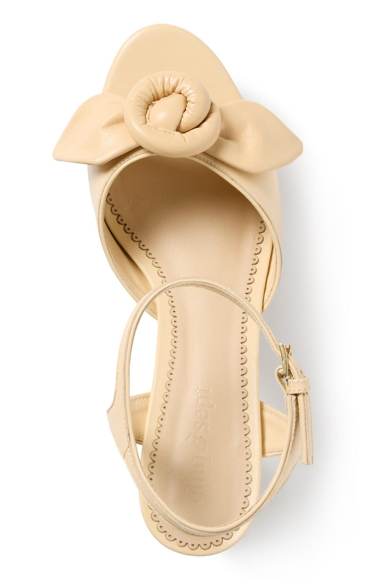 Arianna Knotted Rose Platform – Cinq à Sept