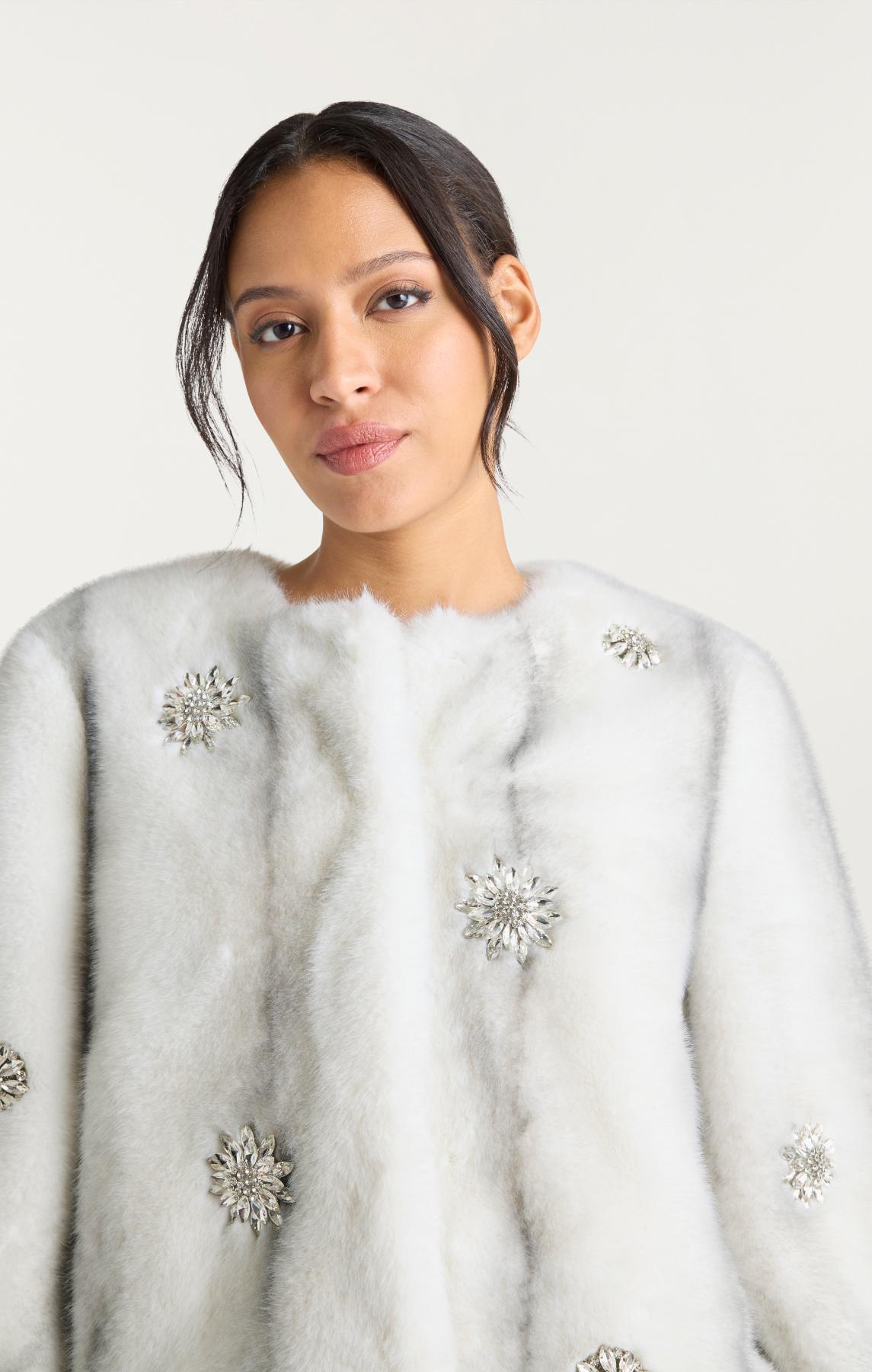 Faux Mink Benson Coat