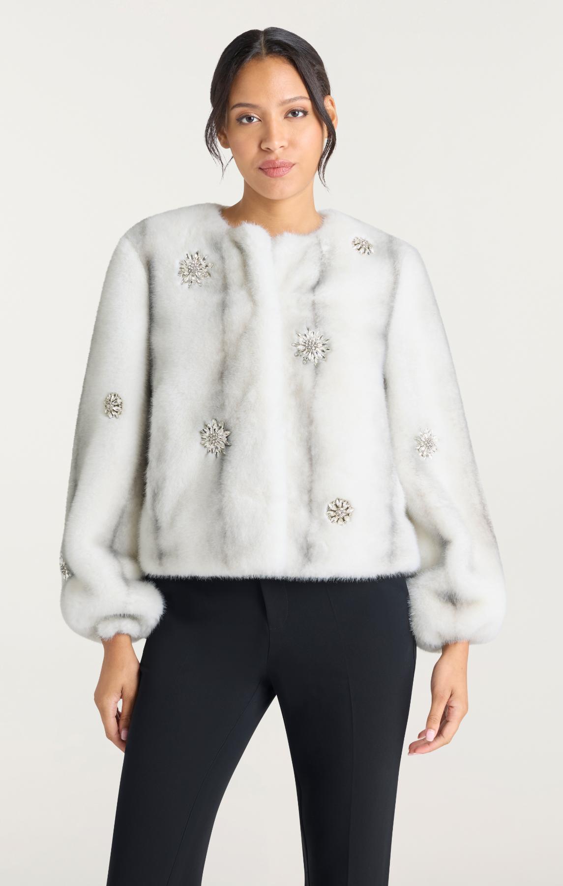 Faux Mink Benson Coat
