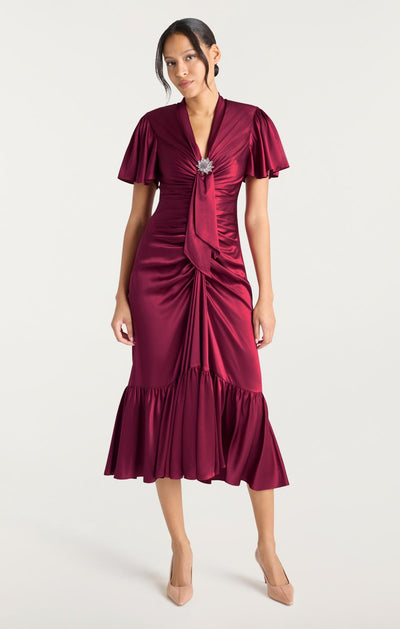 Brooch Peeta Dress