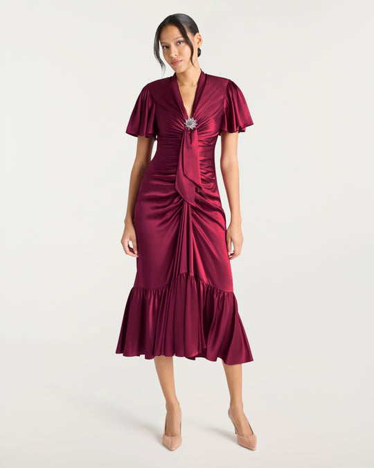 Brooch Peeta Dress