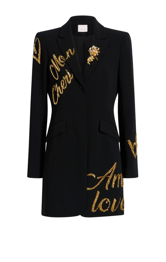 Crushed Sequin Loveletter Joel Dress