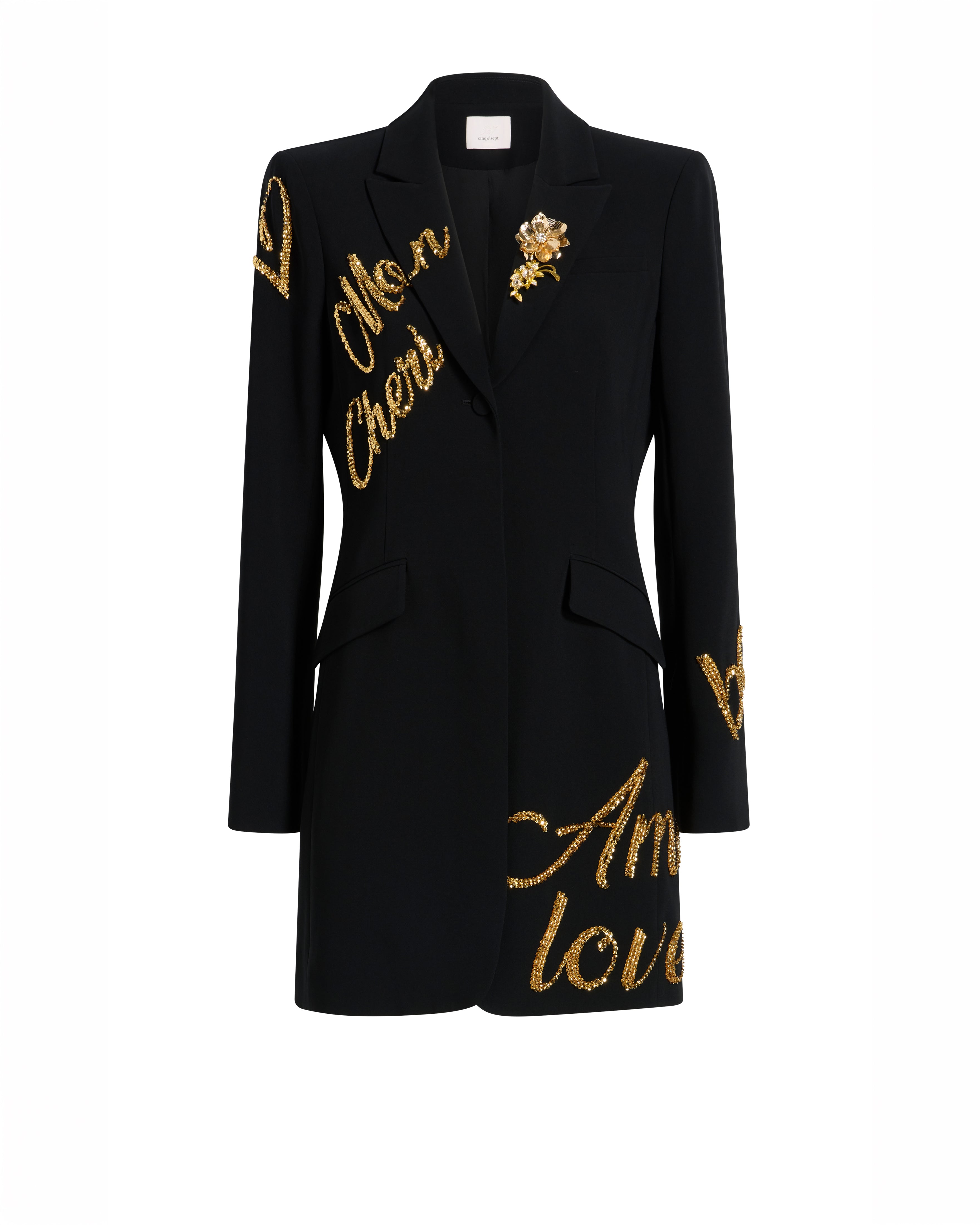 Crushed Sequin Loveletter Joel Dress