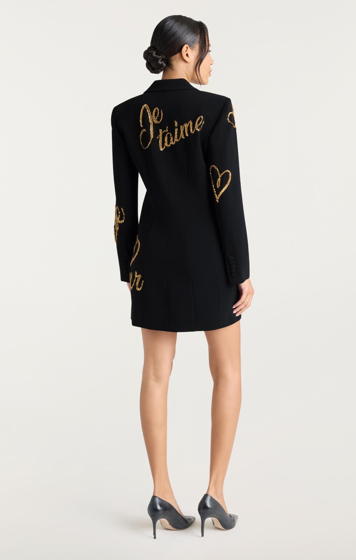 Crushed Sequin Loveletter Joel Dress