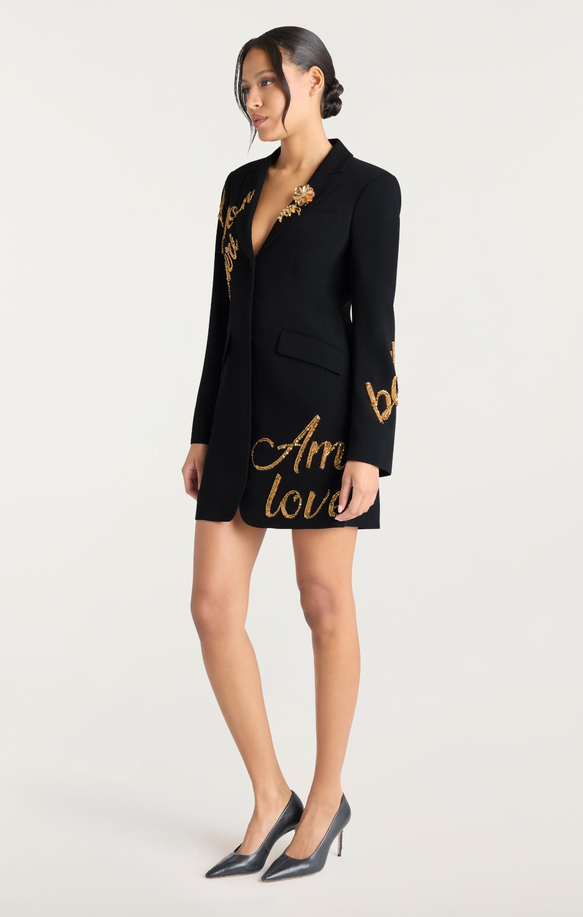 Crushed Sequin Loveletter Joel Dress