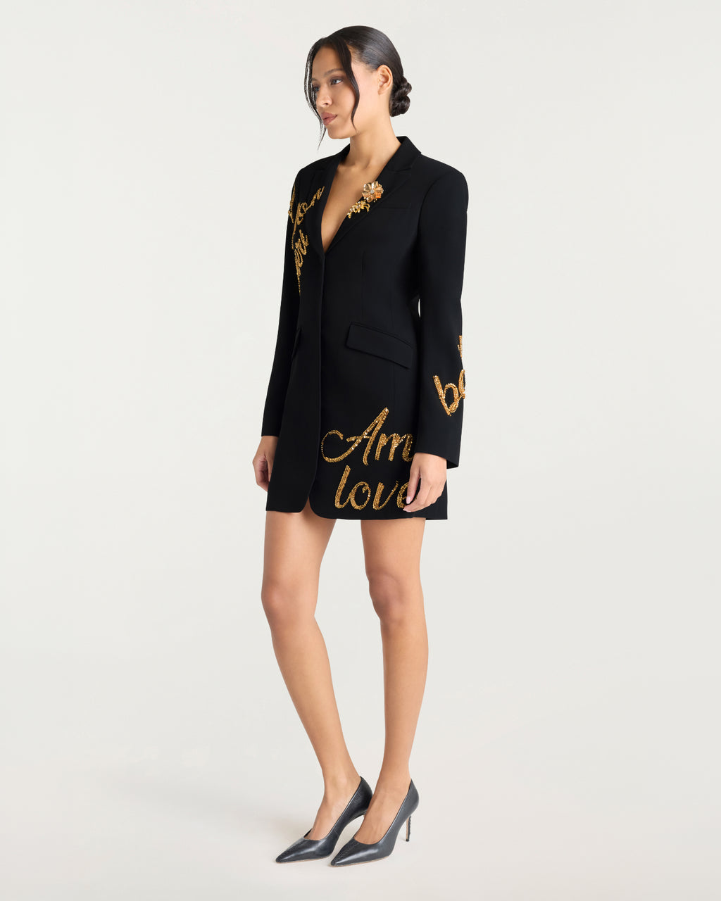 Crushed Sequin Loveletter Joel Dress
