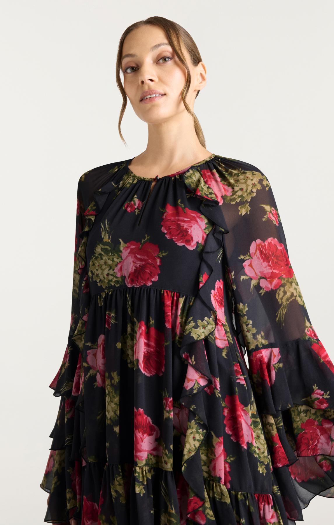 Baroque Roses Emelia Dress