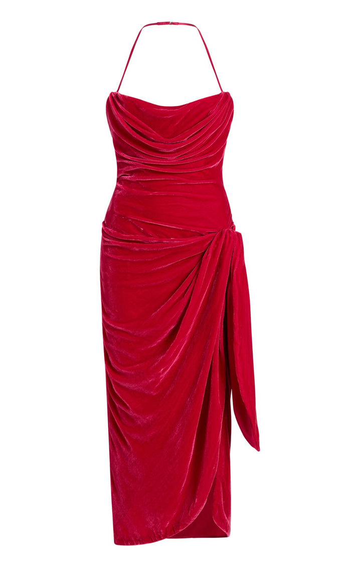 green emerald velvet dress Alyce 62114 Long Prom Dress Raspberry/Barbie Pink / 4 main image 0