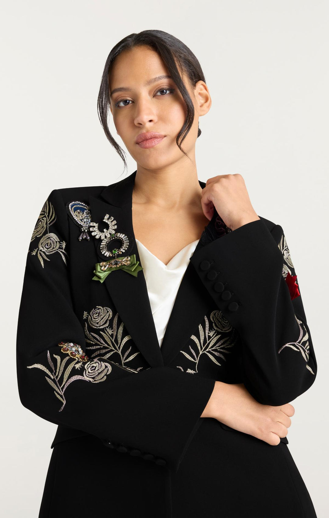 バレエ HERITAGE 5.5 x(B) Heritage Rose Cheyenne Blazer – Cinq à Sept