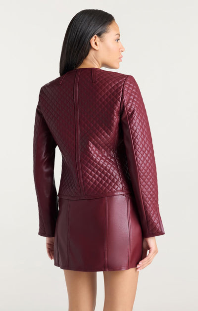 Vegan Leather Brooke Jacket