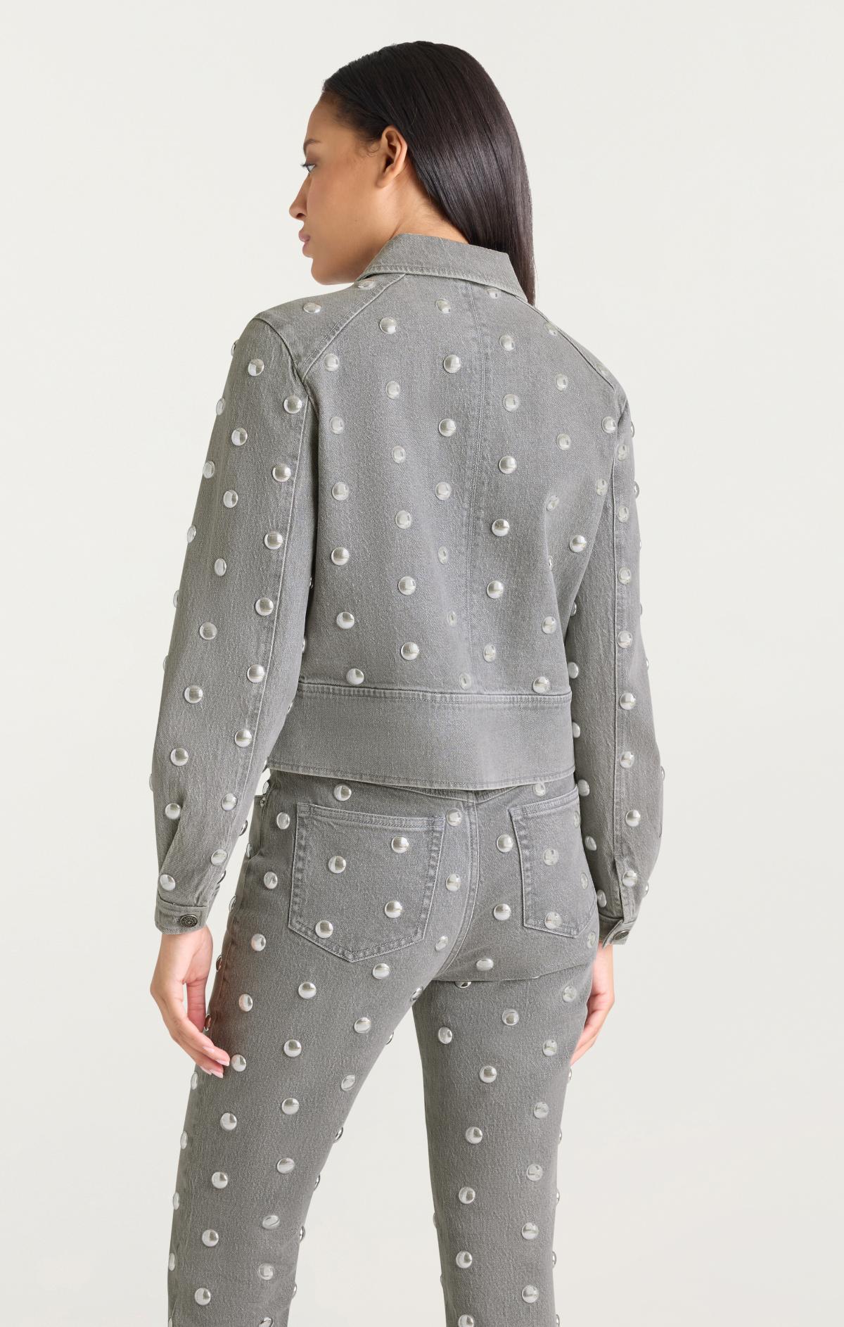 Studded Denim Harriet Jacket