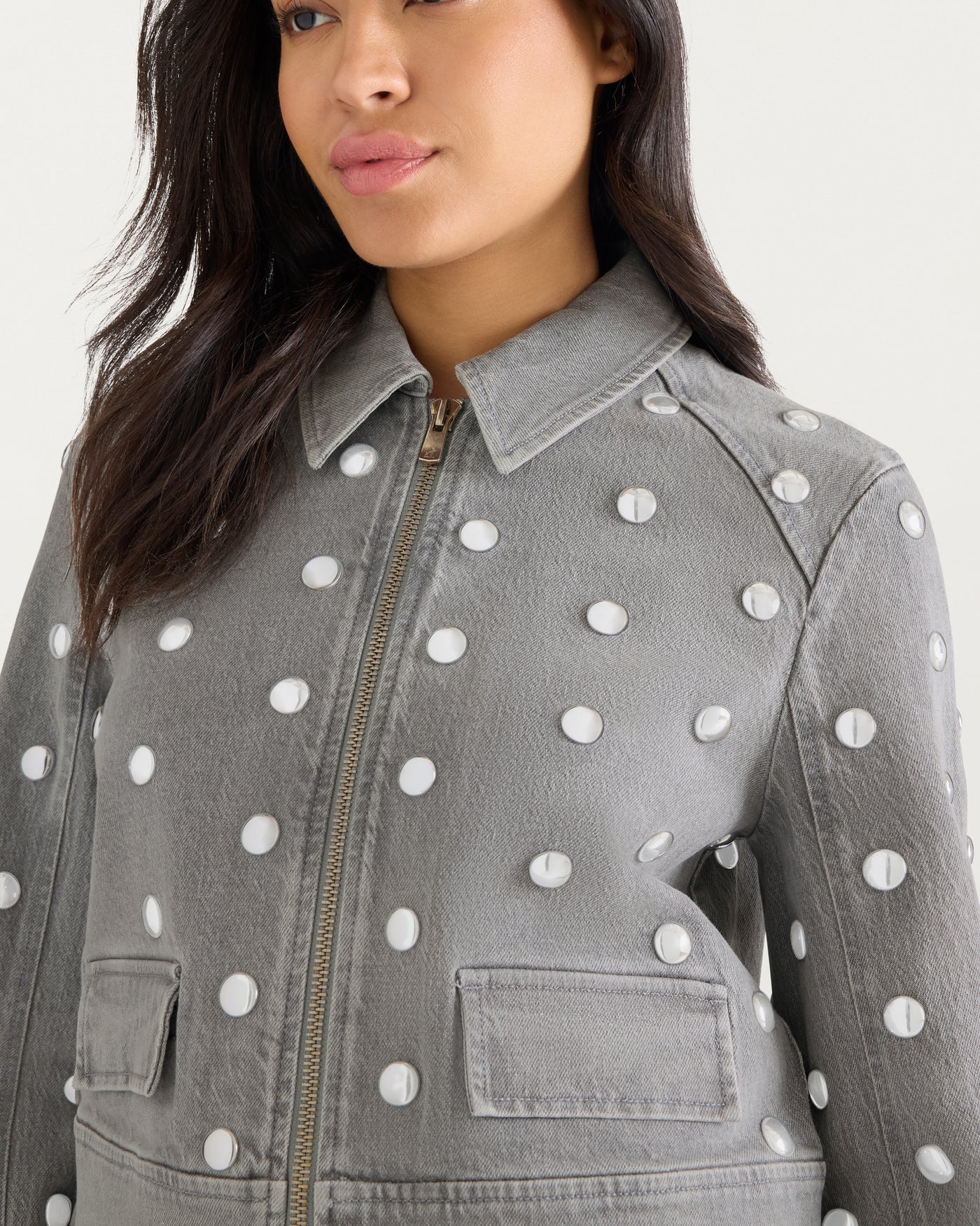 Studded Harriet Jean Jacket – Cinq à Sept