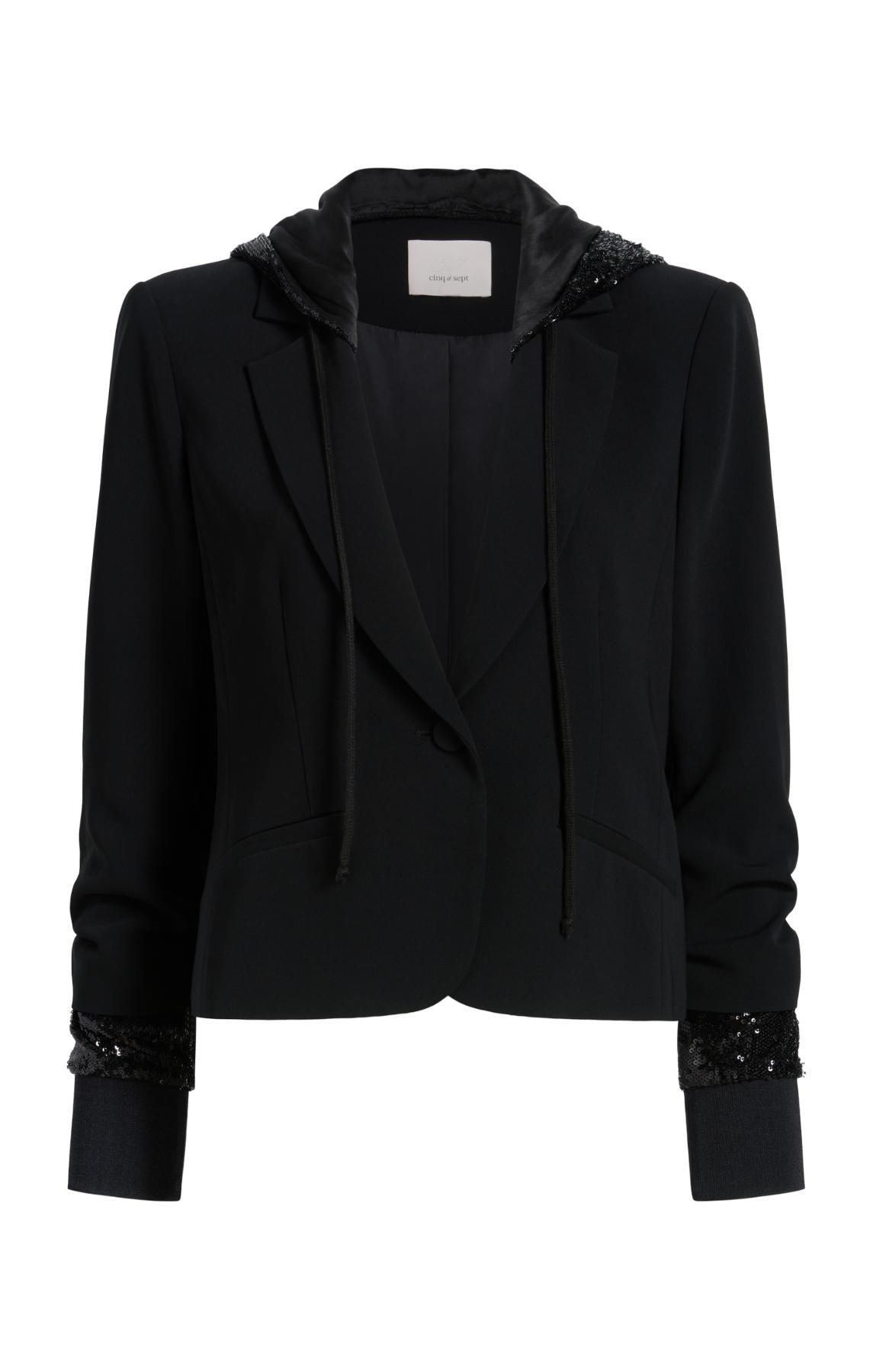 Sequin Hooded Le Petit Khloe Jacket