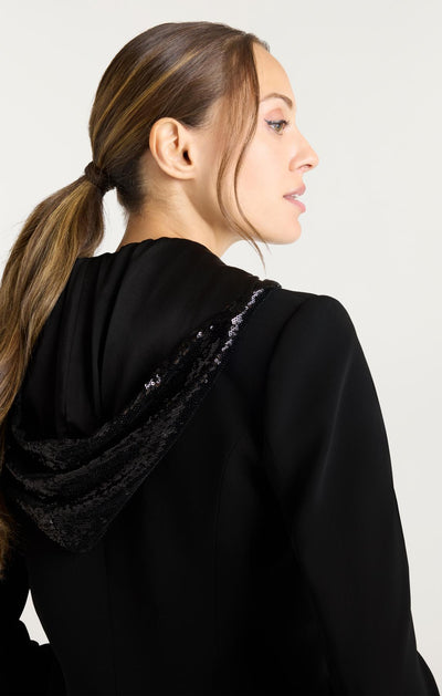 Sequin Hooded Le Petit Khloe Jacket