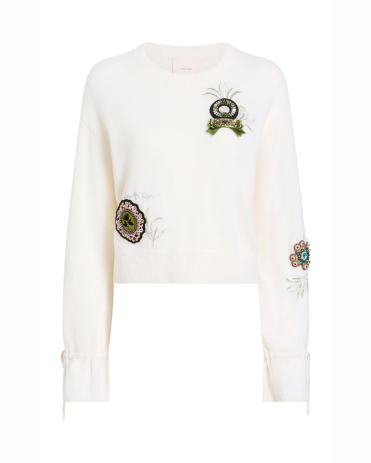 Heritage Rose Patch Tasha Pullover