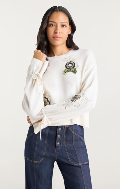 Heritage Rose Patch Tasha Pullover