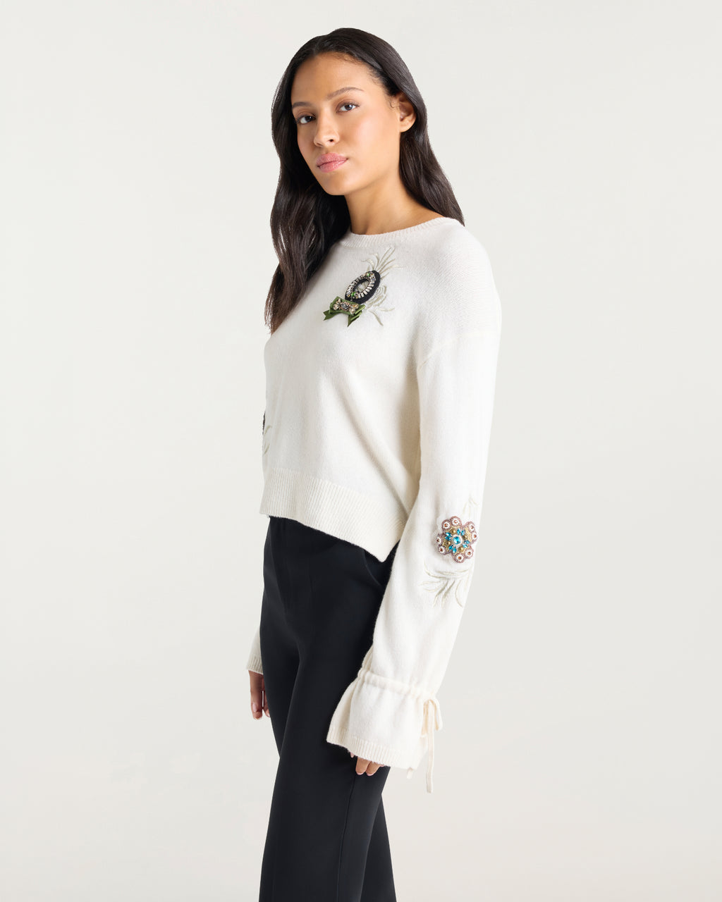 Heritage Rose Patch Tasha Pullover