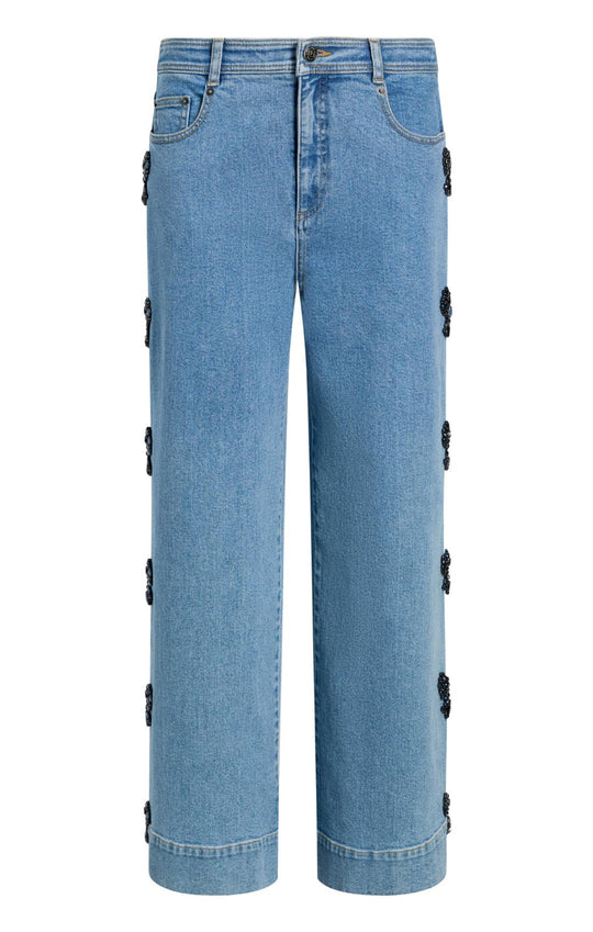 Rhinestone Bow Betsy Pant