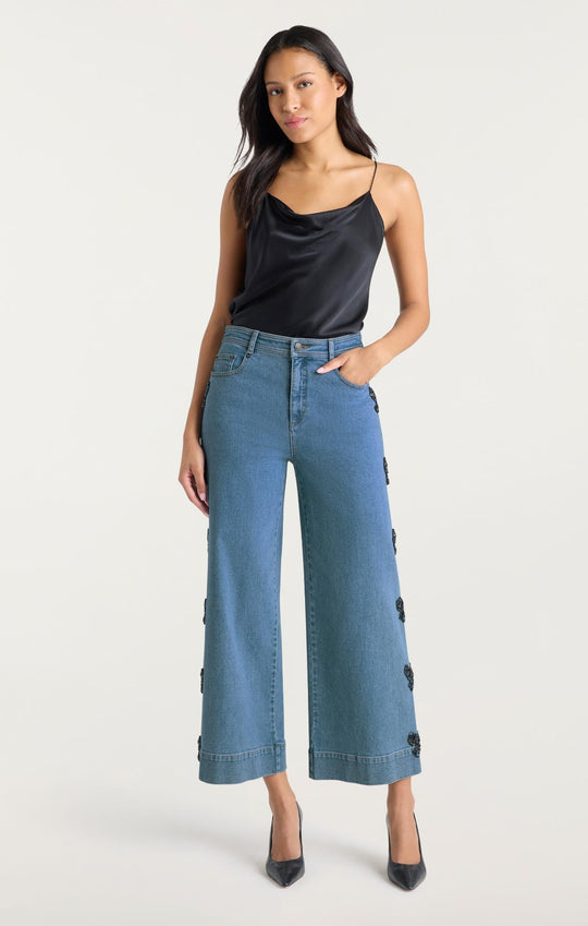 Rhinestone Bow Betsy Pant