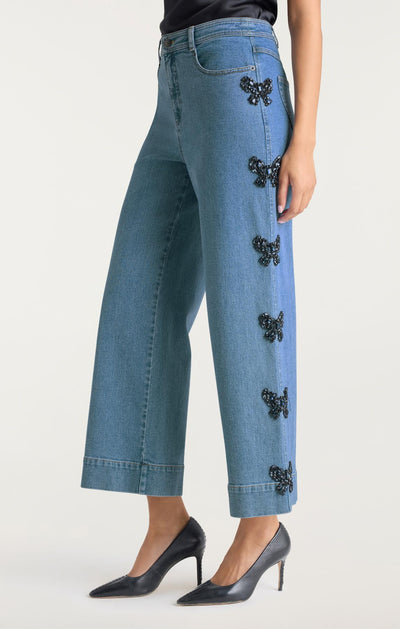 Rhinestone Bow Betsy Pant