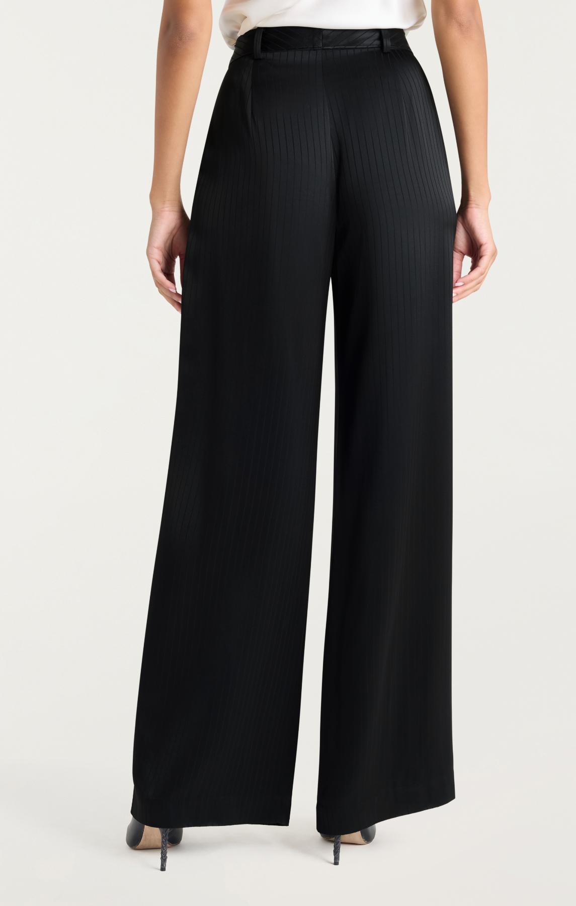 Georgia Satin Stripe Marne Pant – Cinq à Sept