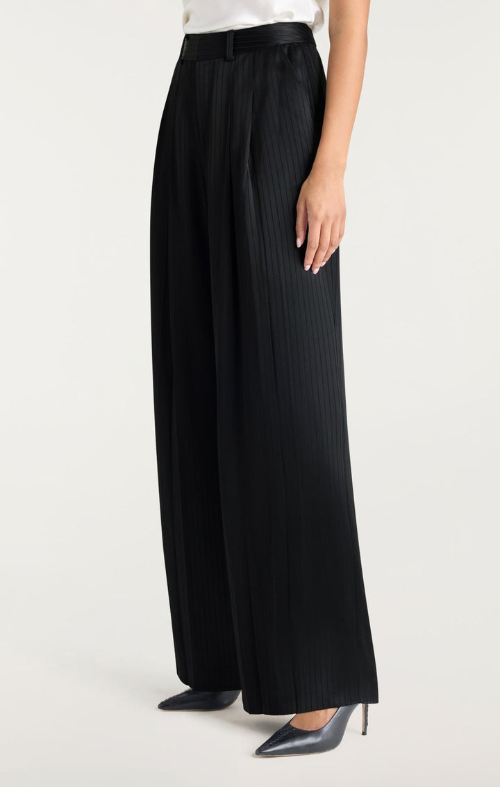 Georgia Satin Stripe Marne Pant – Cinq à Sept