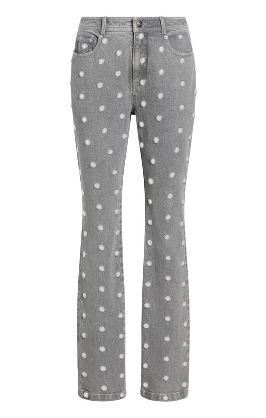 Studded Denim Sammy Pant