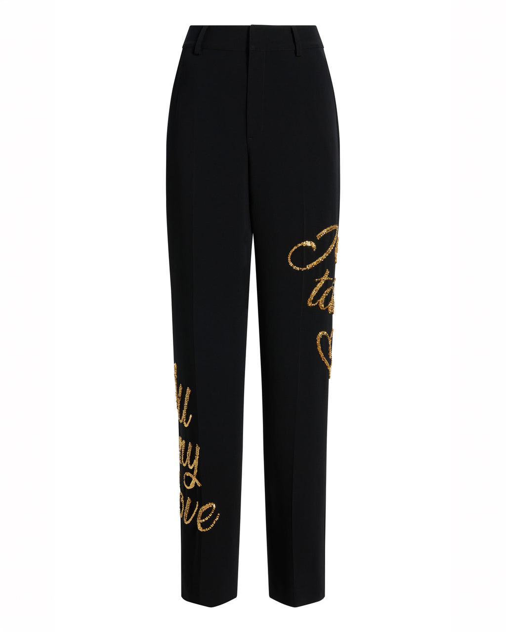Crushed Sequin Loveletter Collins Pant