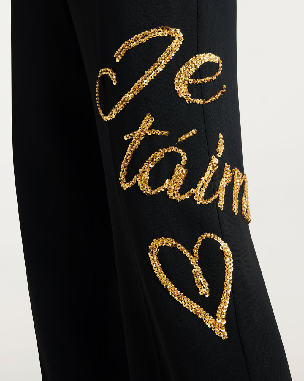 Crushed Sequin Loveletter Collins Pant