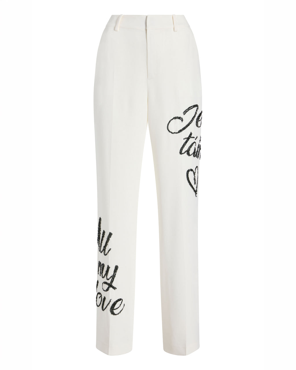 Crushed Sequin Loveletter Collins Pant