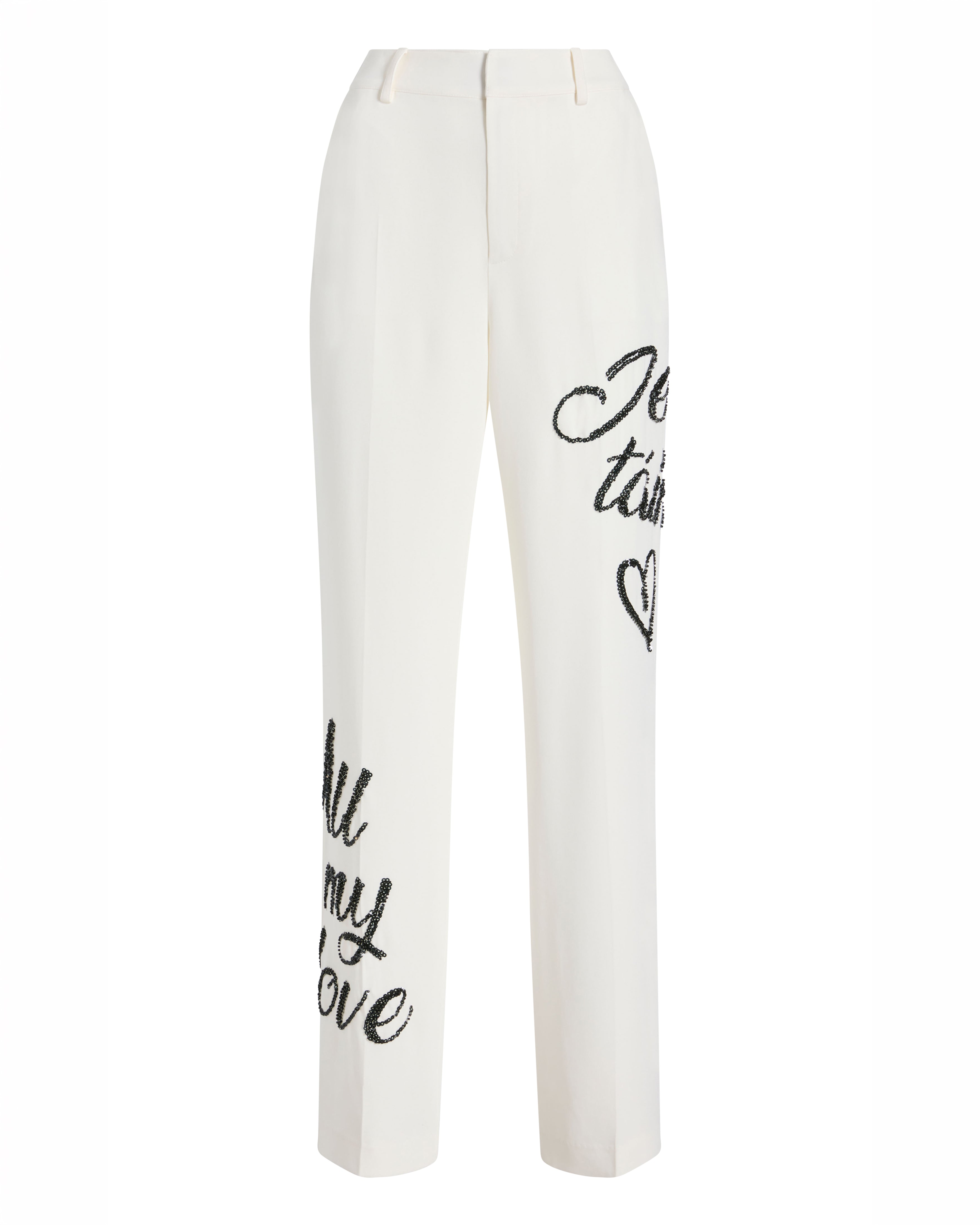 Crushed Sequin Loveletter Collins Pant