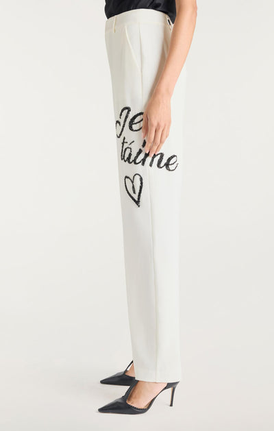 Crushed Sequin Loveletter Collins Pant