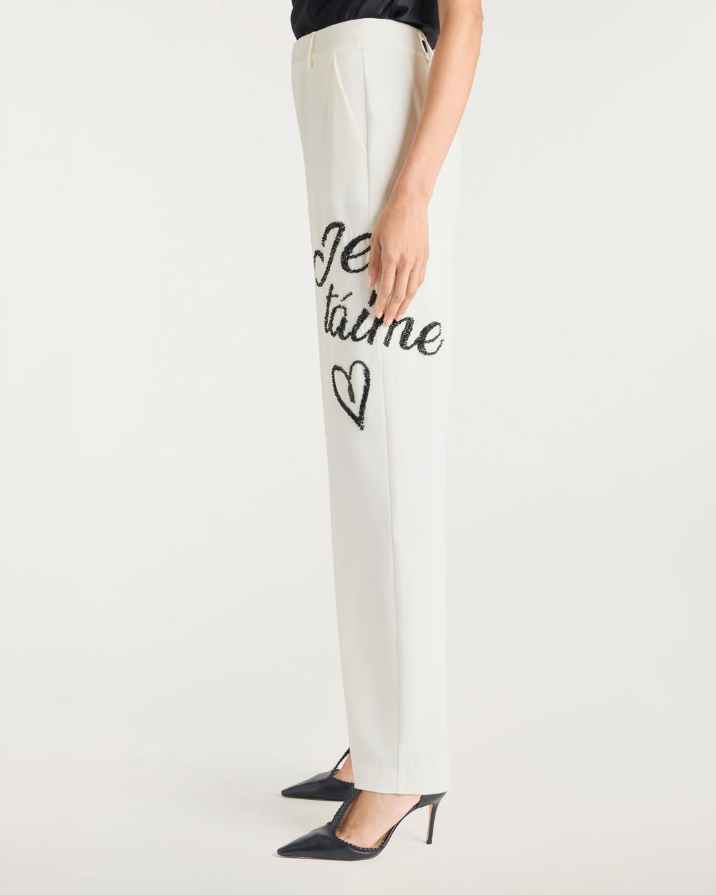 Crushed Sequin Loveletter Collins Pant