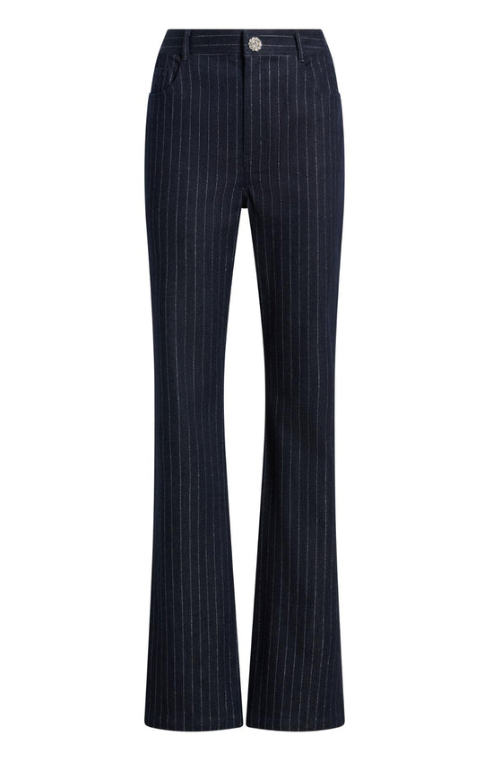 Metallic Pinstripe Shailene Pant