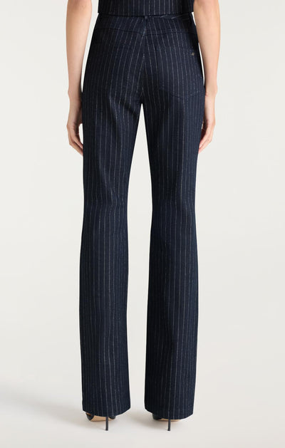 Metallic Pinstripe Shailene Pant