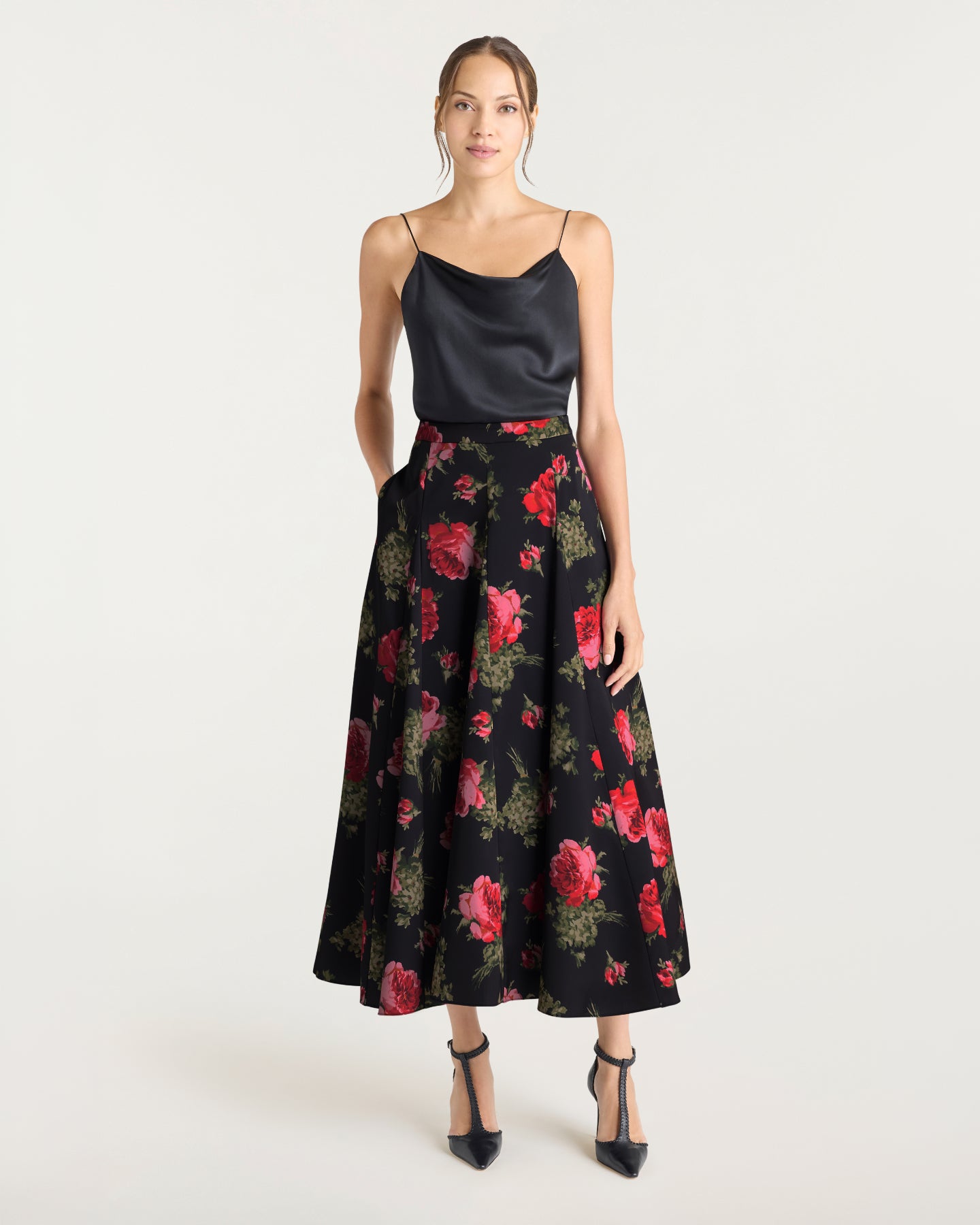 Baroque Roses Hilda Skirt – Cinq à Sept