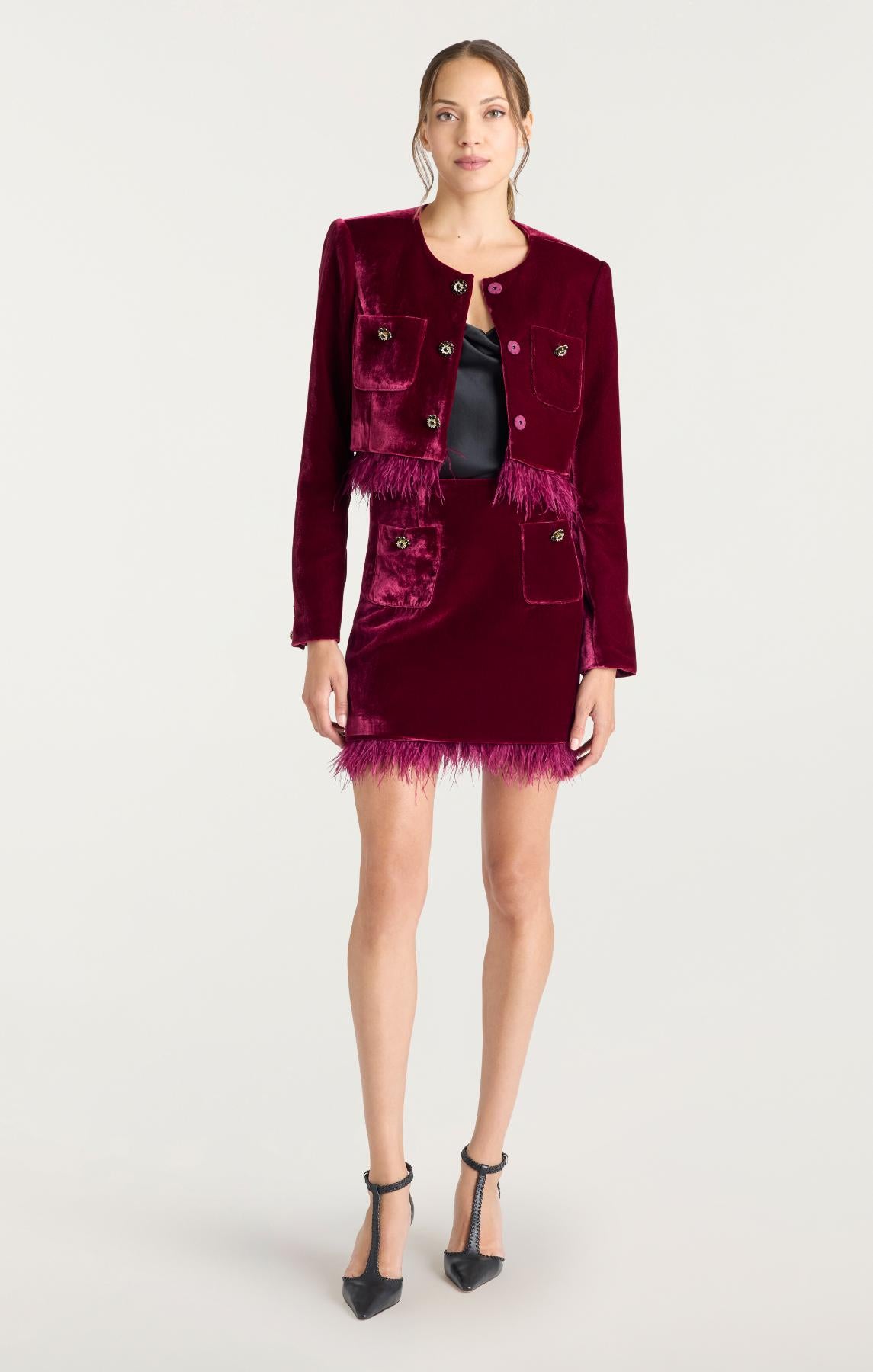 Luna Velvet Randi Skirt