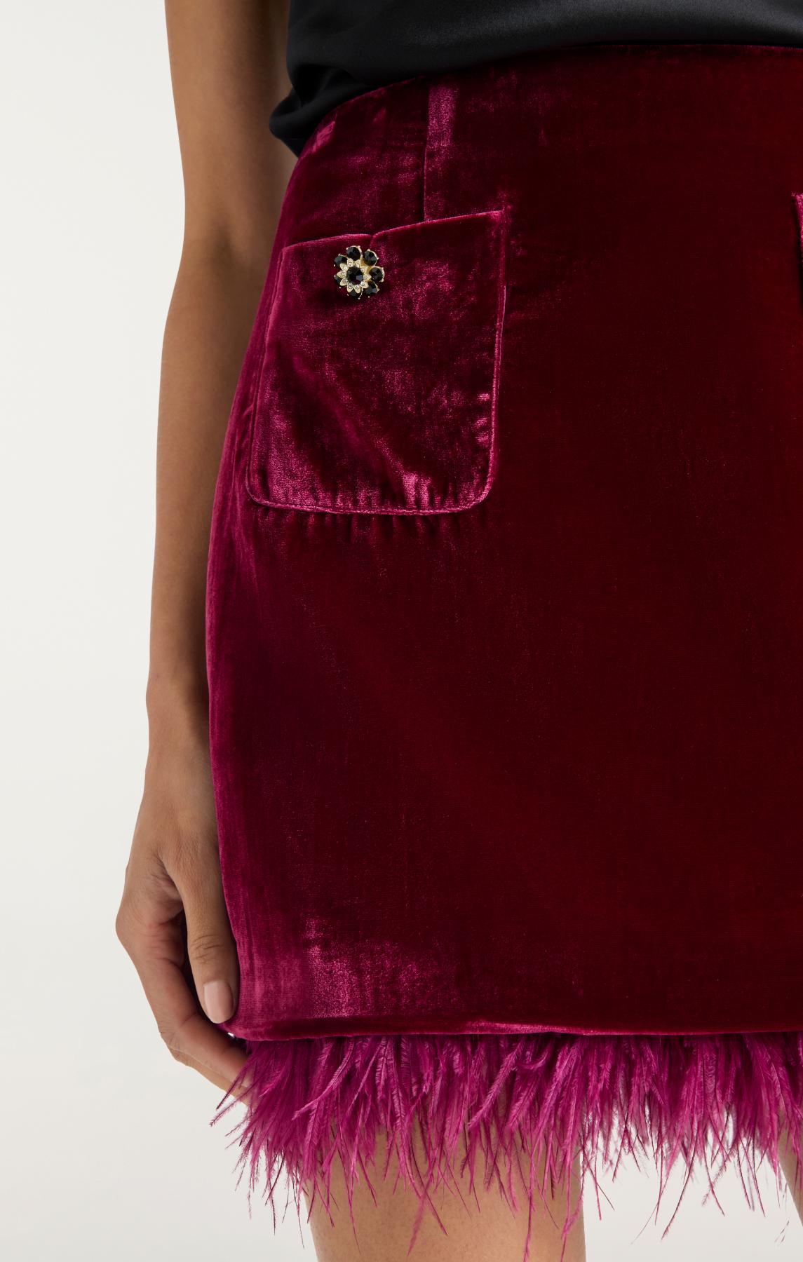 Luna Velvet Randi Skirt