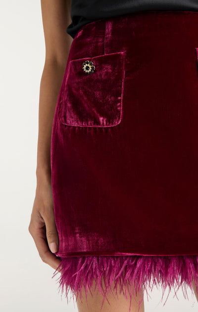 Luna Velvet Randi Skirt