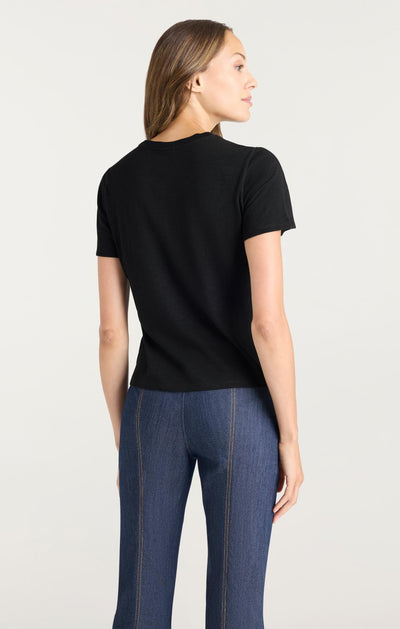 Studded Love Letter Shrunken Tee