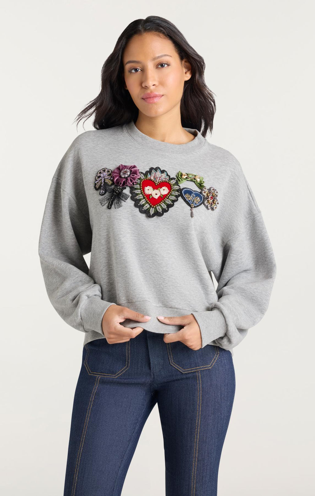 Heritage Rose Brandy Pullover