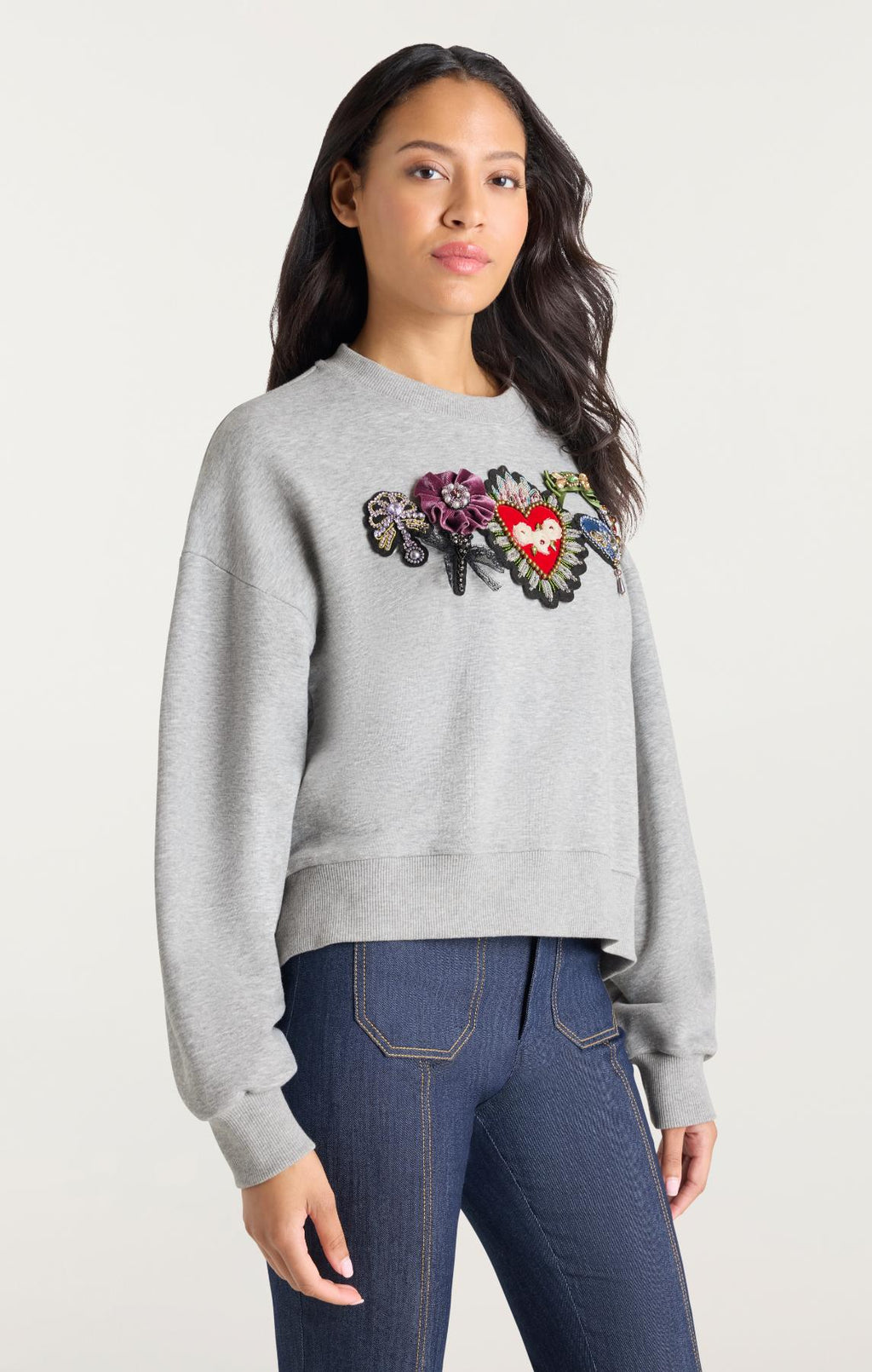 Heritage Rose Brandy Pullover