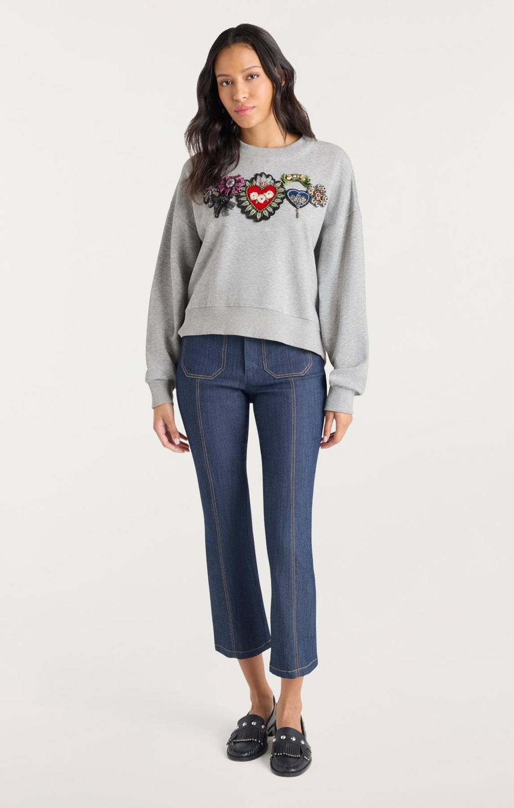 Heritage Rose Brandy Pullover