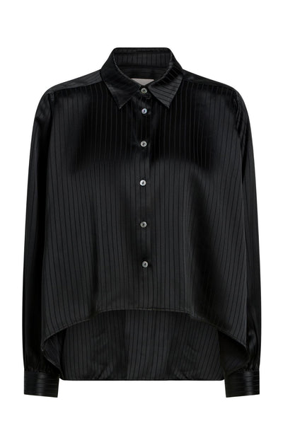 Georgia Satin Stripe Gasira Top