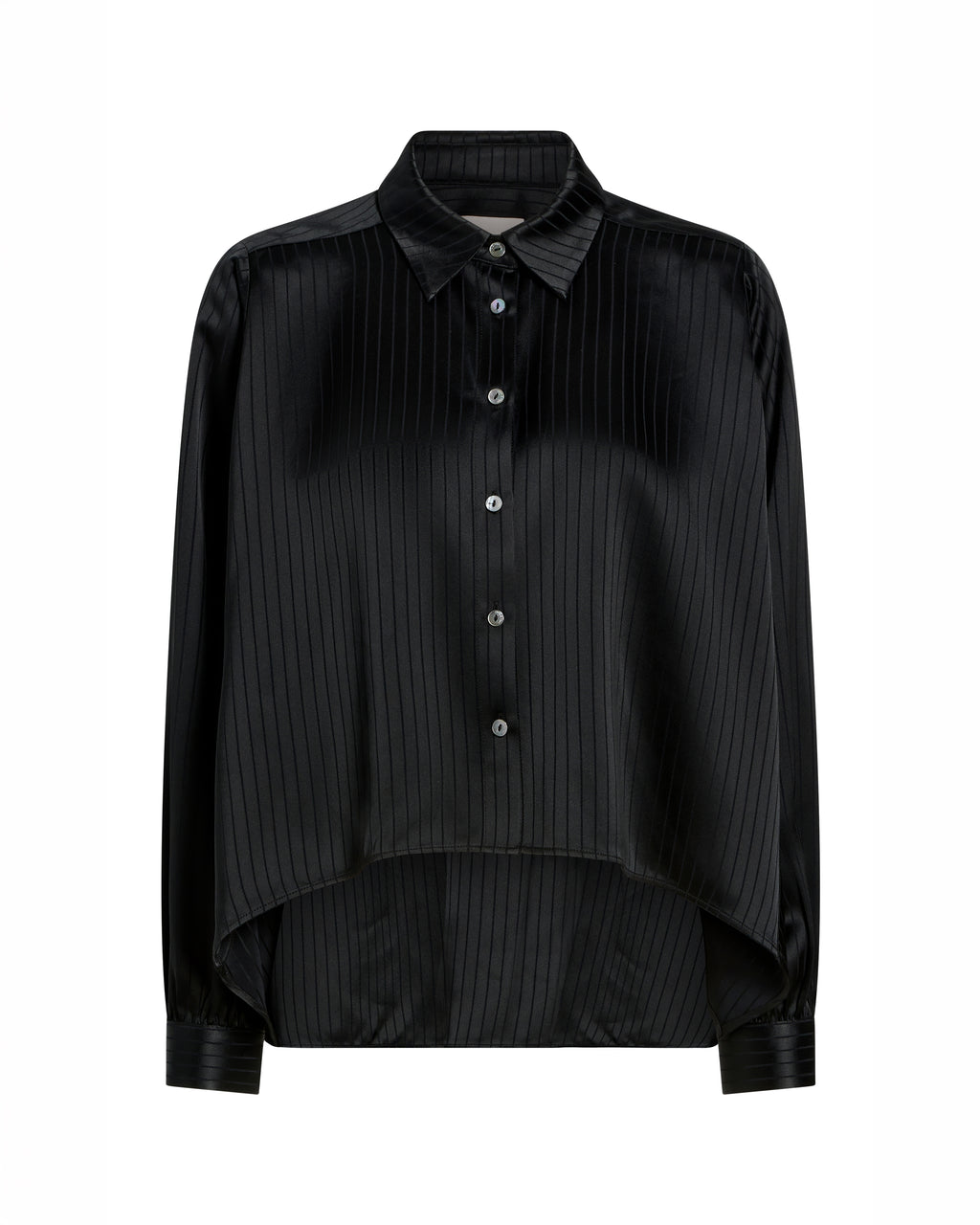 Georgia Satin Stripe Gasira Top