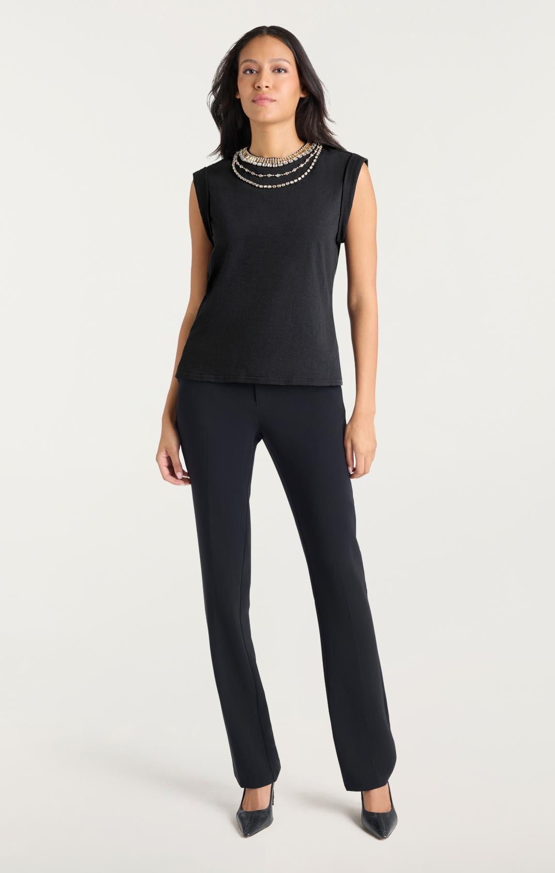 Layered Necklace Bella Tee