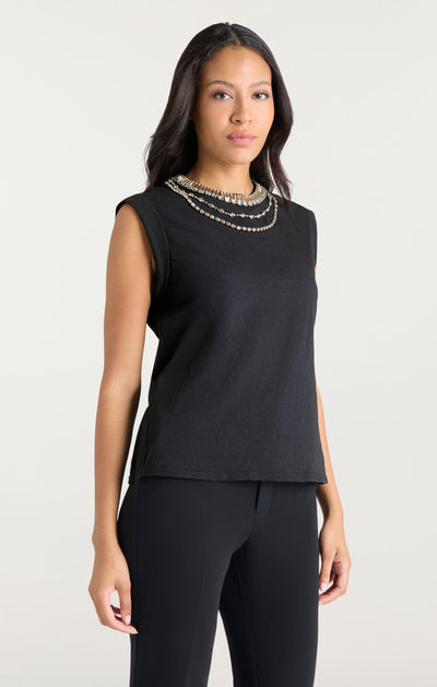 Layered Necklace Bella Tee